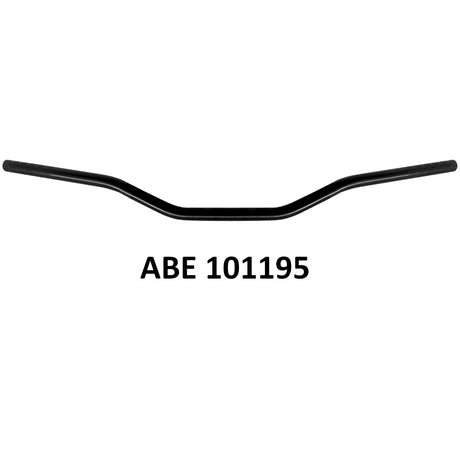 Manubrio Accossato Omologato ABE 101195 In Alluminio  Ø22 mm  - Piega Media e Piega Bassa per Moto Adventure,Scrambler,Hypermotard e Naked