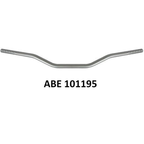 Manubrio Accossato Omologato ABE 101195 In Alluminio  Ø22 mm  - Piega Media e Piega Bassa per Moto Adventure,Scrambler,Hypermotard e Naked