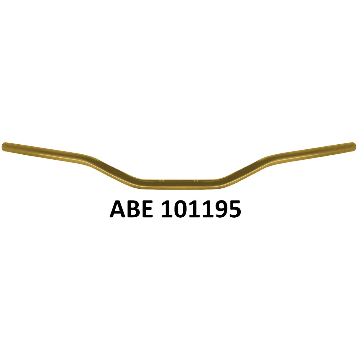 Manubrio Accossato Omologato ABE 101195 In Alluminio  Ø22 mm  - Piega Media e Piega Bassa per Moto Adventure,Scrambler,Hypermotard e Naked