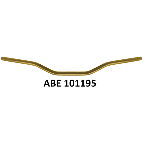 Manubrio Accossato Omologato ABE 101195 In Alluminio  Ø22 mm  - Piega Media e Piega Bassa per Moto Adventure,Scrambler,Hypermotard e Naked