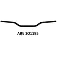Manubrio Accossato Omologato ABE 101195 In Alluminio  Ø22 mm  - Piega Media e Piega Bassa per Moto Adventure, Scrambler, Hypermotard e Naked