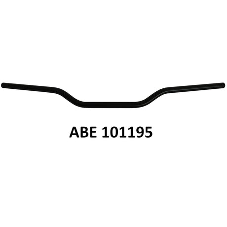 Manubrio Accossato Omologato ABE 101195 In Alluminio  Ø22 mm  - Piega Media e Piega Bassa per Moto Adventure, Scrambler, Hypermotard e Naked