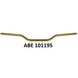 Manubrio Accossato Omologato ABE 101195 In Alluminio  Ø22 mm  - Piega Media e Piega Bassa per Moto Adventure, Scrambler, Hypermotard e Naked