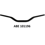 Manubrio Accossato Omologato ABE 101196 In Alluminio  Ø28.5 mm  - Piega Media e Piega Alta per Moto Adventure, Motard