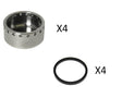 Kit ricambi per pinza PZ014 con pistoni in TITANIO