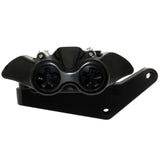 Kit Coppia Pinze Freno Radiali Anteriori + Flangia Freno Per Harley Davidson - Finitura Pinza: Ossidazione Nera, Tipo Pinza: Monoblocco