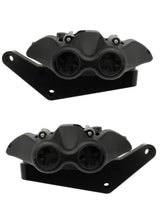Kit Pinza Freno Radiale Anteriore + Flangia Freno Per Harley Davidson - Finitura Pinza: Ossidazione Nera, Tipo Pinza: Monoblocco