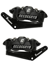 Kit Pinza Freno Radiale Anteriore + Flangia Freno Per Harley Davidson - Finitura Pinza: Ossidazione Nera, Tipo Pinza: Monoblocco