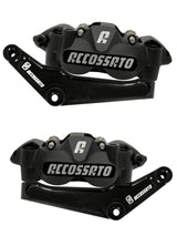 Kit Coppia Pinze Freno Radiali Anteriori + Flangia Freno Per Harley Davidson - Finitura Pinza: Ossidazione Nera, Tipo Pinza: Monoblocco