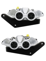 Kit Pinza Freno Radiale Anteriore + Flangia Freno Per Harley Davidson - Finitura Pinza: Nichelata, Tipo Pinza: Monoblocco