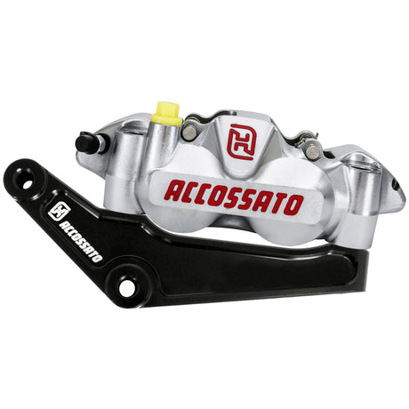 Kit Pinza Freno Radiale Anteriore + Flangia Freno Per Harley Davidson - Finitura Pinza: Nichelata, Tipo Pinza: Monoblocco