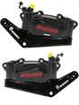 Kit Pinza Freno Radiale Anteriore + Flangia Freno Per Harley Davidson - Finitura Pinza: Ossidazione Nera, Tipo Pinza: Biblocco