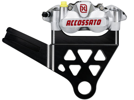 Kit Pinza Freno Radiale Posteriore + Flangia Freno Per Harley Davidson