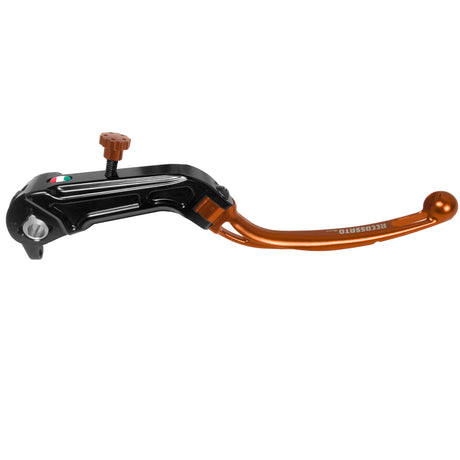 Leva Freno Snodata in Alluminio per Pompa Freno Accossato Omologata ABE RB086 e RB090