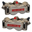 Pinza Freno Radiale Accossato Ricavata CNC Monoblocco Interasse 100 mm Con Pistoni in Titanio