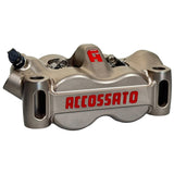 Pinza Freno Radiale Accossato Ricavata CNC Monoblocco Interasse 100 mm Con Pistoni in Titanio