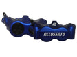 Pinza Freno Radiale Accossato Forgiata Monoblocco Interasse 100 mm Con Pistoni in Alluminio