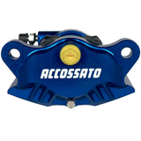 Pinza Freno Assiale Posteriore 2 Pastiglie CNC Accossato - interasse 84 mm