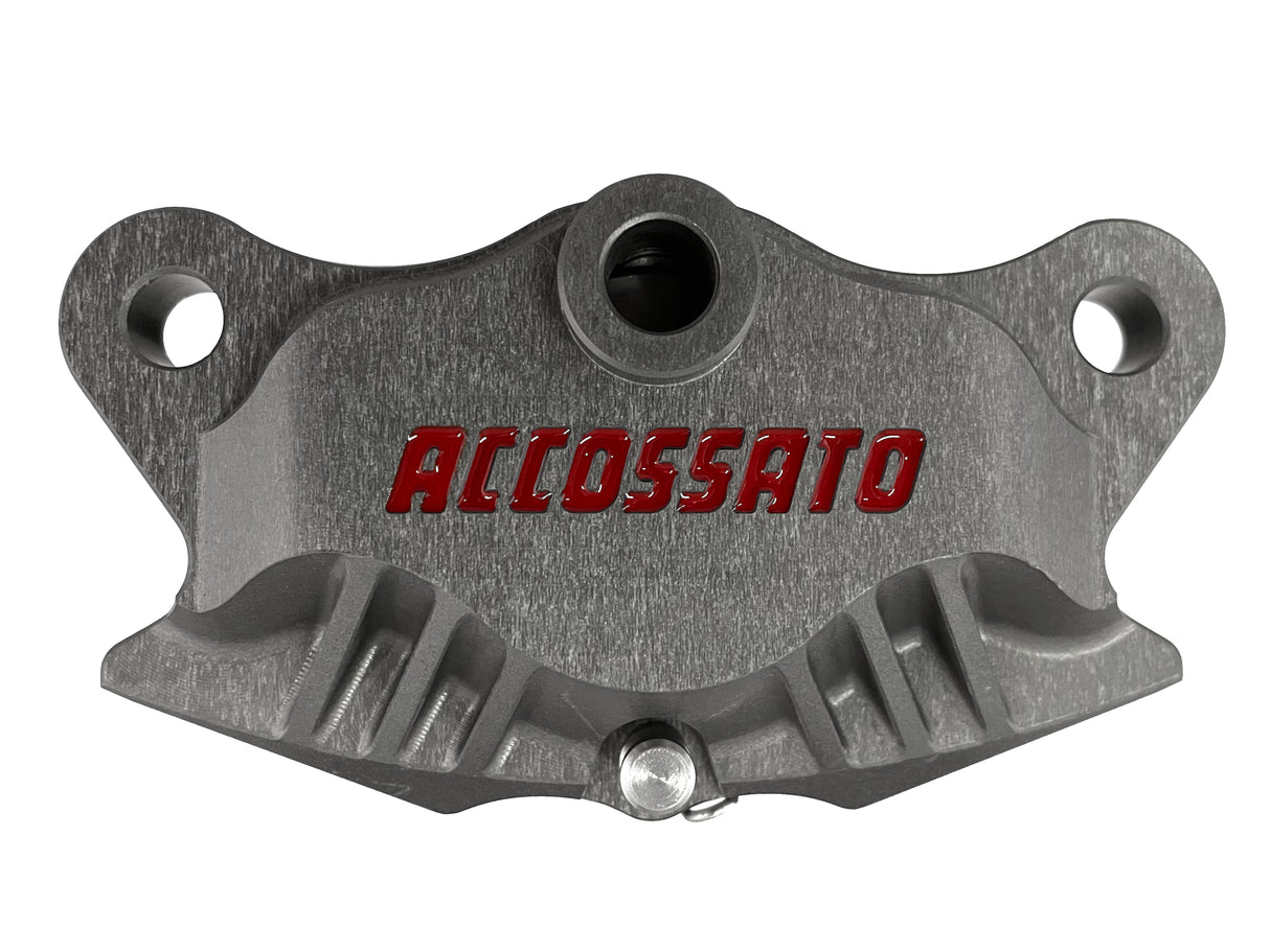 Pinza Freno Assiale Posteriore 2 Pastiglie CNC Accossato - interasse 84 mm