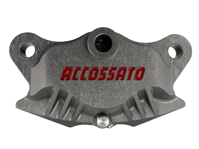 Pinza Freno Assiale Posteriore 2 Pastiglie CNC Accossato - interasse 84 mm