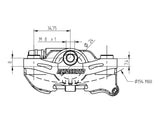 Pinza Freno Radiale Posteriore Moto 3
