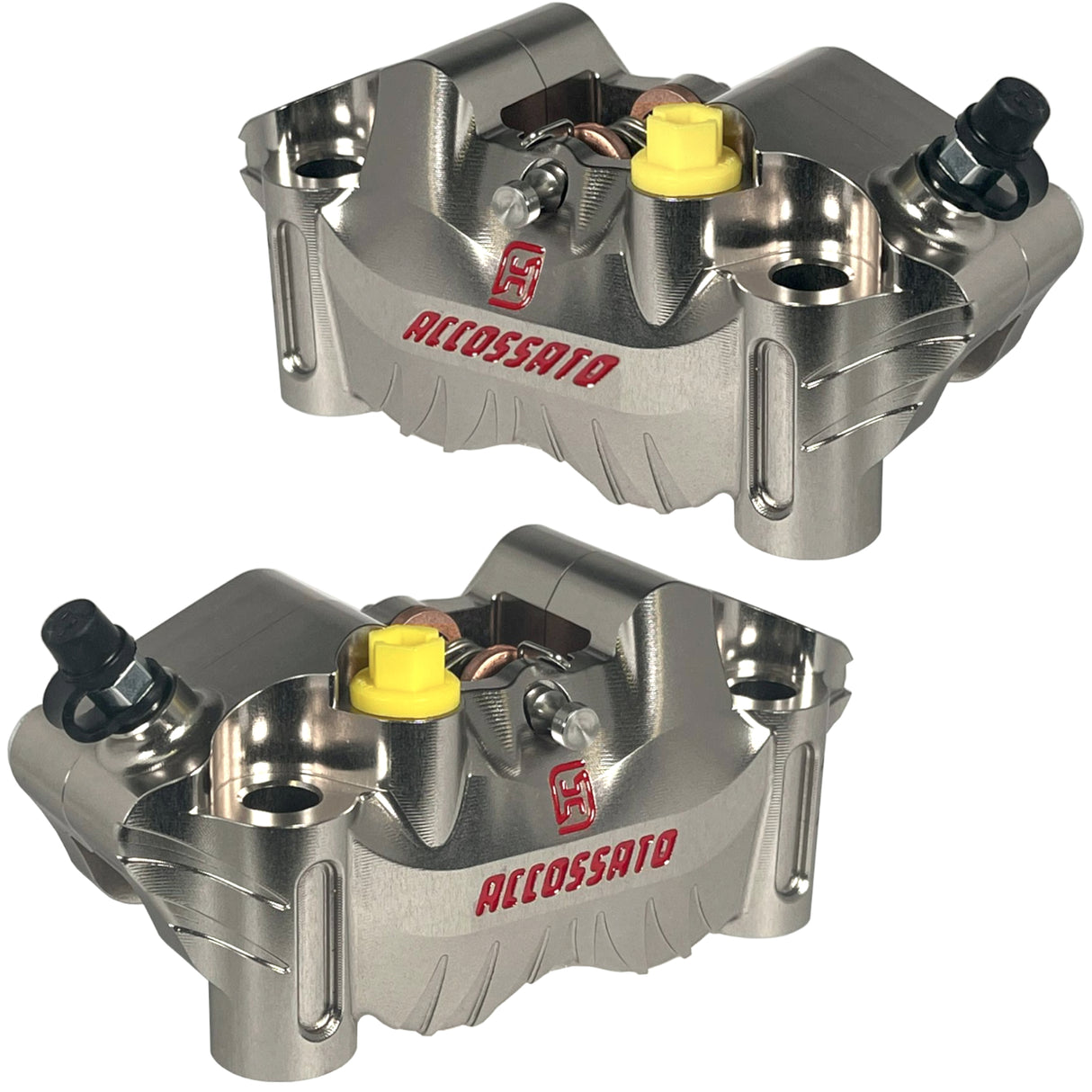 Pinza Freno Radiale Accossato Ricavata CNC Interasse 82 mm