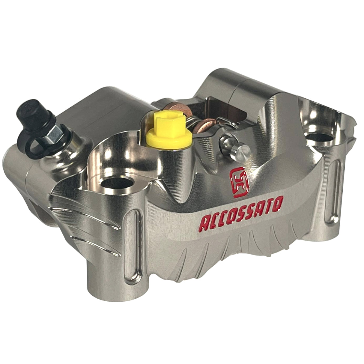 Pinza Freno Radiale Accossato Ricavata CNC Interasse 82 mm